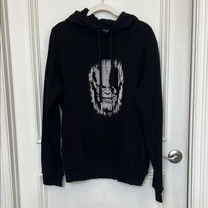 GUC Marvel Avengers Infinity Wars Thanos Face graphic hoodie. Size Large